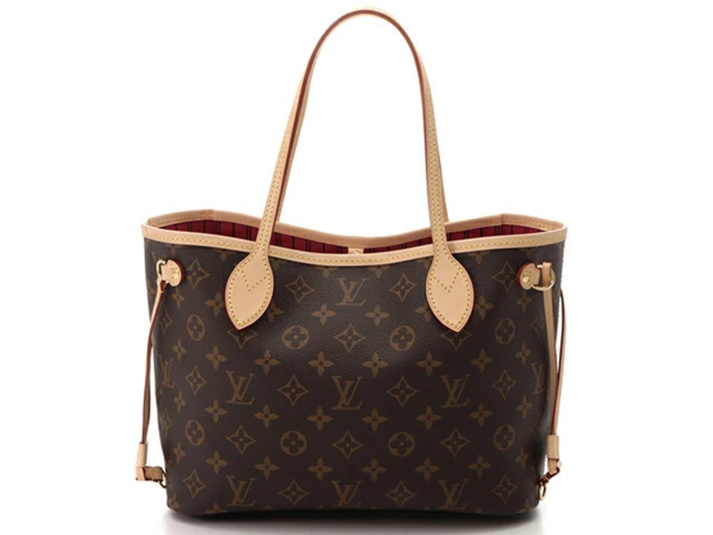 LOUIS VUITTON Neverfull Monogram Fuschia Pink Bag